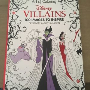 Disney adult coloring book